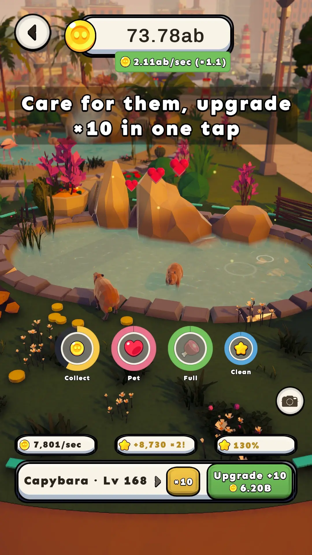 Tiny Zoo: Idle Animal Tycoon screenshot 2